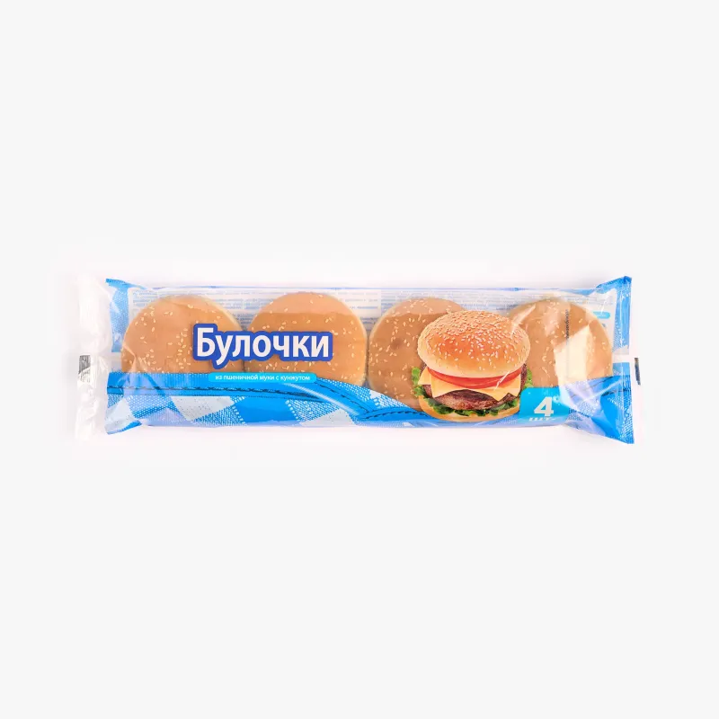 Булочки Bimbo для гамбургеров из пшеничной муки с кунжутом 240 г