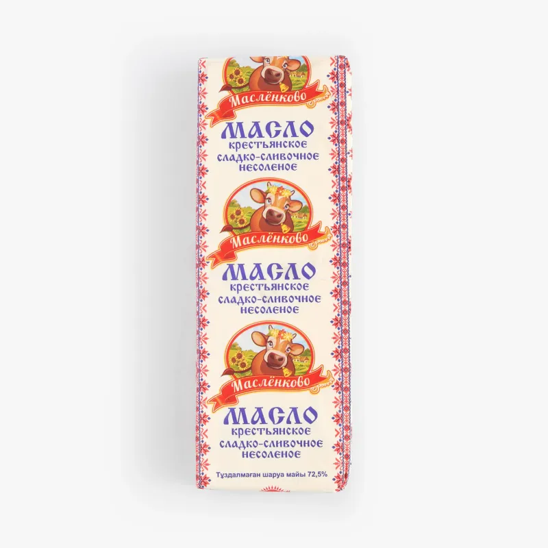 Масло Масленково крестьянское 72,5% 400 г