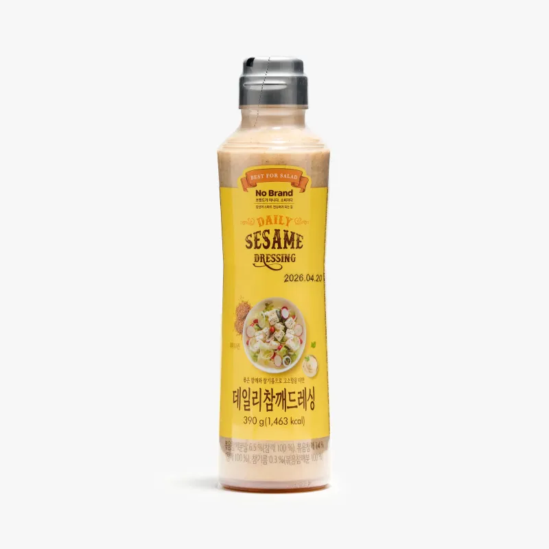 Соус No Brand Daily Sesame Dressing для салата кунжутный, 390 г