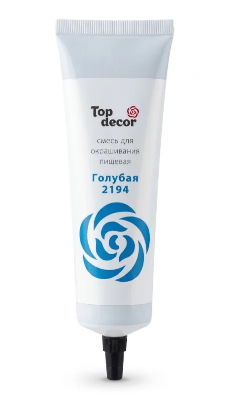 Пищевой краситель Top Decor Голубой 2194, 100 г 