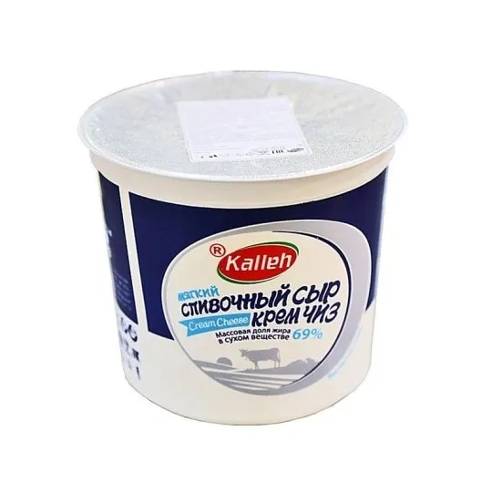 Сыр Kalleh сливочный крем чиз 69% 1,5 кг