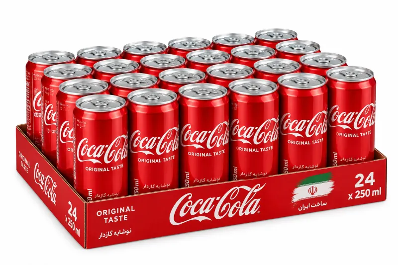 Coca-Cola Original (Иран), 250 мл × 24 шт.