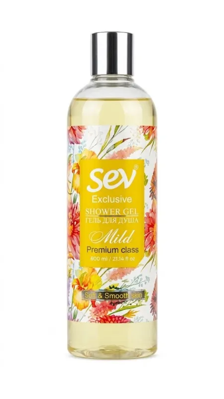 Sev Exclusive Mild гель для душа 600мл