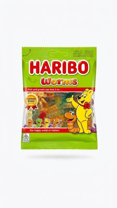 Жевательный мармелад HARIBO Worms («Червячки»), 80 г