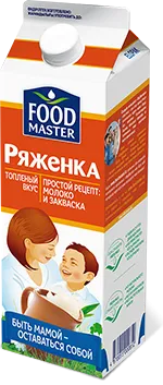Ряженка 2,5% FoodMaster 900 мл