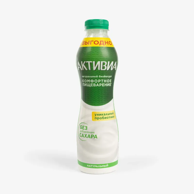 Биойогурт Активиа натуральный, 650 г