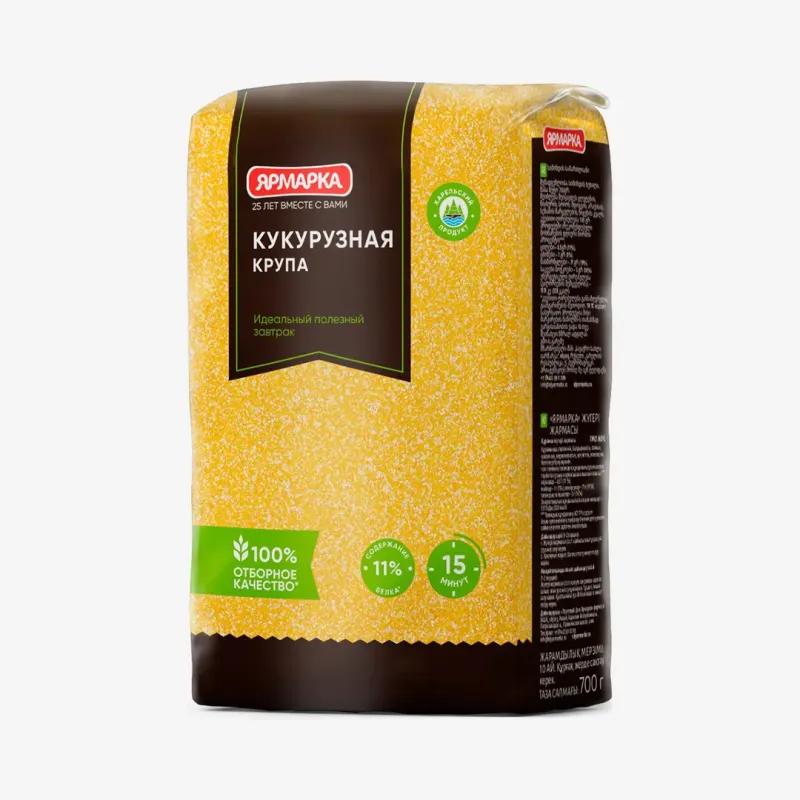 Кукурузная крупа Ярмарка, 600 г