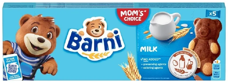 Барни бисквит с молочной начинкой 150 г