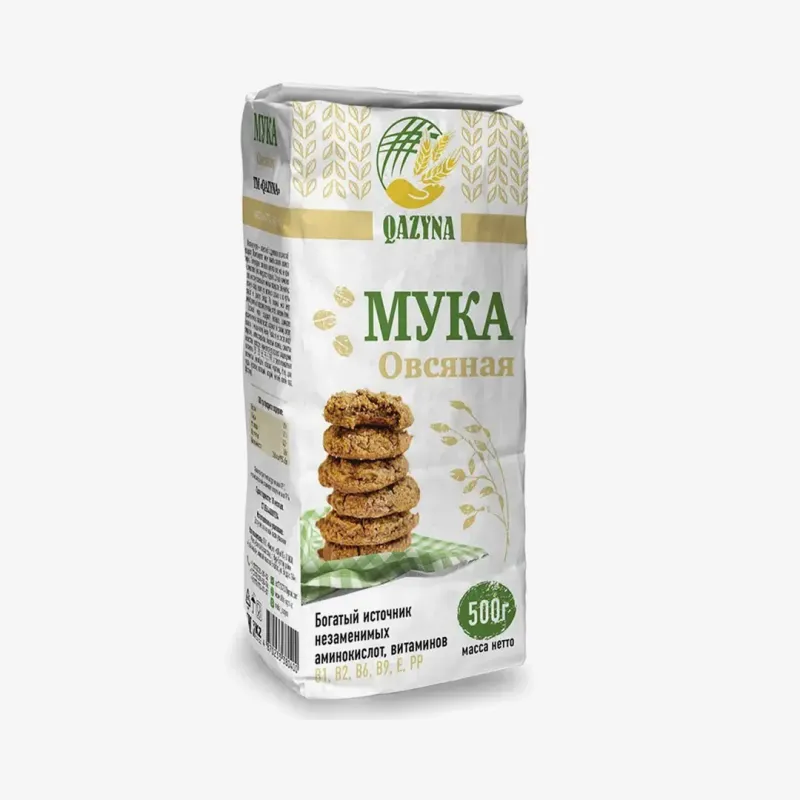 Мука Qazyna овсяная 500 г