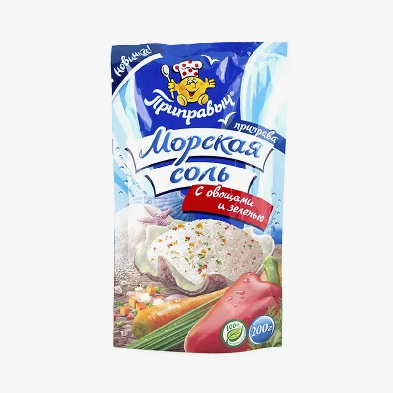 Приправа Приправыч Морская соль с овощами и зеленью 200 г