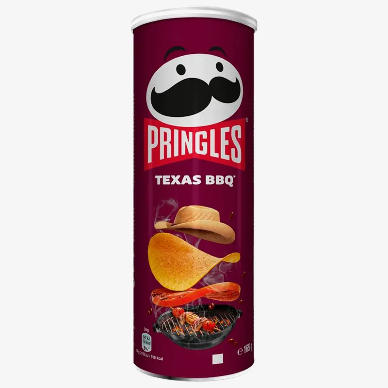 Чипсы Pringles картофельные Барбекю 165 г