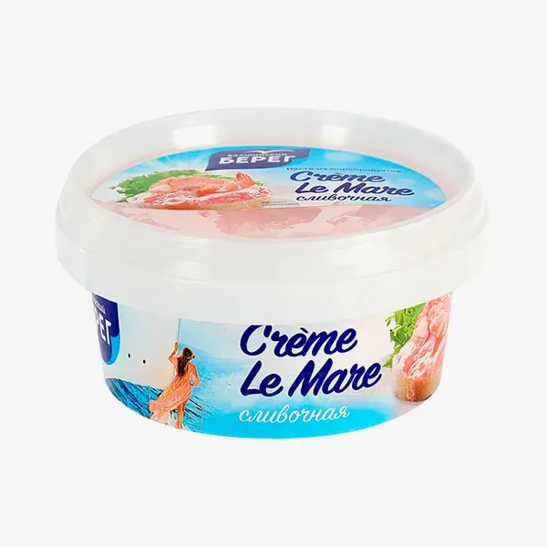 Паста Балтийский Берег Creme Le Mare из морепродуктов сливочная, 150 г