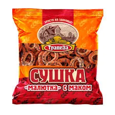 Сушки Трапеза Малютка с маком 200 г