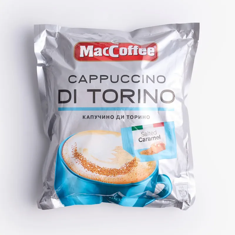 Кофе MacCoffee растворимый Di Torino Salted Caramel 20 шт, 25.5 г