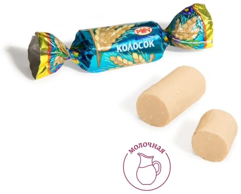 Конфеты батончик Рахат Колосок 0.3 кг