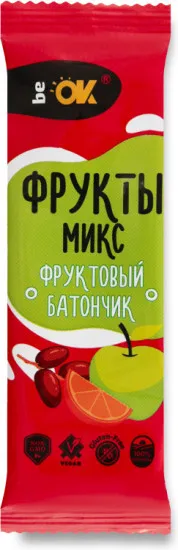 Bio Elite батончик фруктовый Ве Ок фрукты микс 1 шт