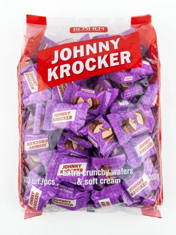 Вафли Johnny Krocker milk 1 кг