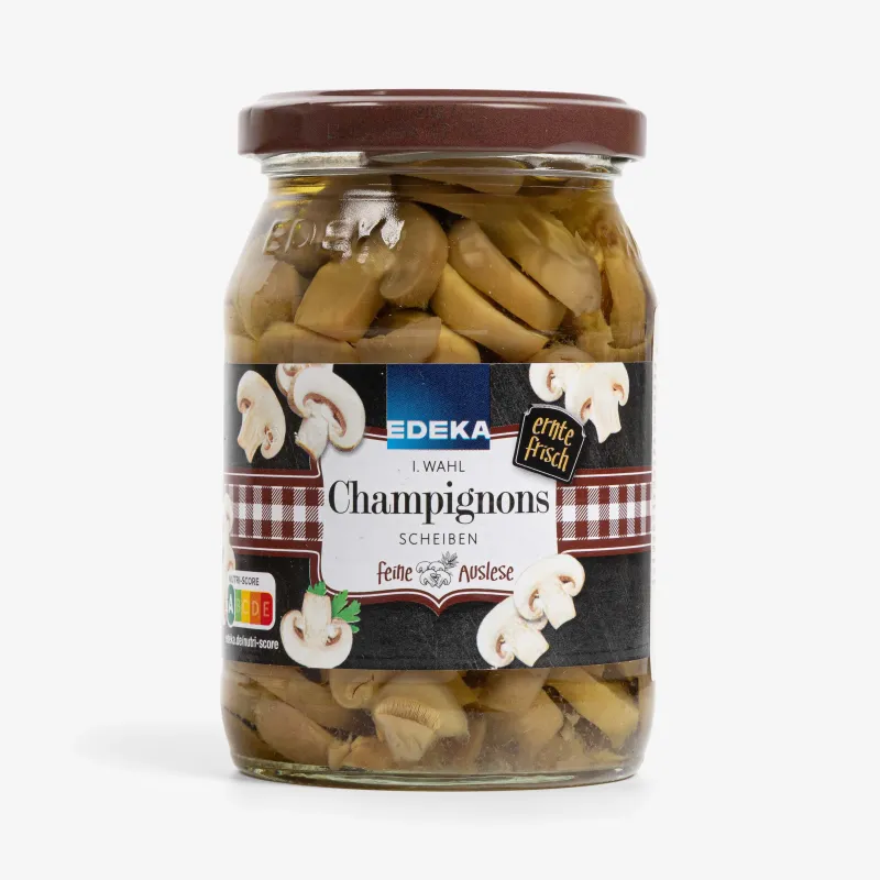 Шампиньоны Edeka резаные 280 г