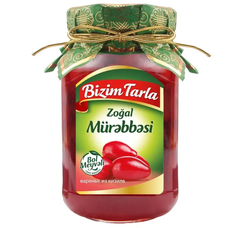 Варенье из кизил Bizim Tarla, 400 г