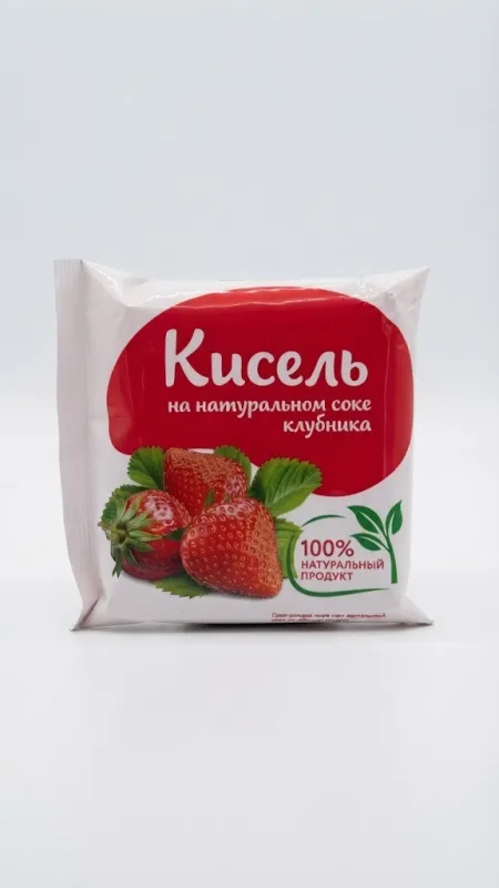 Кисель «Клубника» на натуральном соке