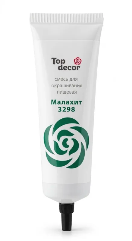Пищевой краситель Top Decor Малахит 3298, 100 г 