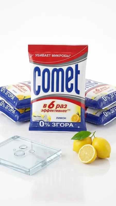 Чистящий порошок Comet «Лимон» 350г