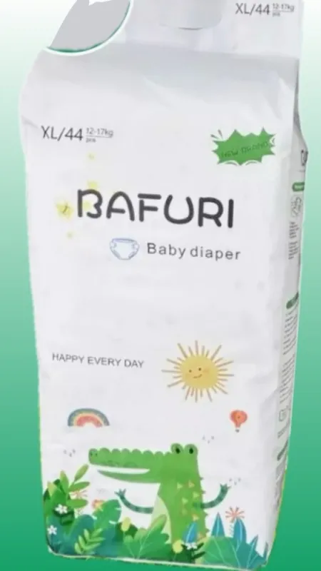 Подгузники Bafuri (Бафури) размер 5 XL (12–17 кг), 44 шт