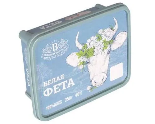 Сыр  Белая Фета 40%  250 г