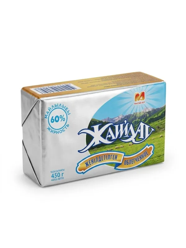 Масло Жайлау 450гр. Облегченное 60%
