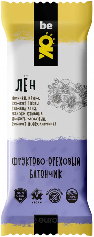 Bio Elite батончик фруктово- ореховый Ве Ок лен 1 шт
