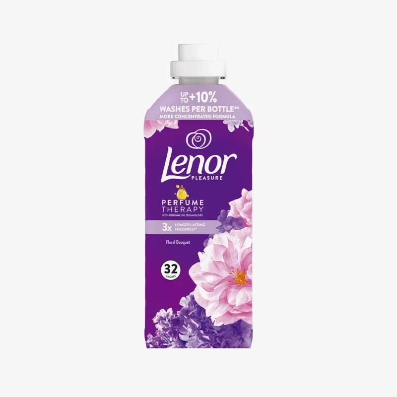 Концентрированный кондиционер Lenor для белья аметист и цветочный букет 675 мл