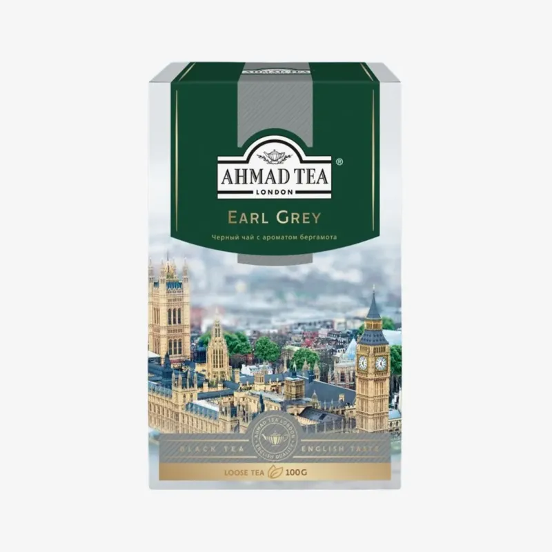 Чай Ahmad Tea Earl grey черный 100 г