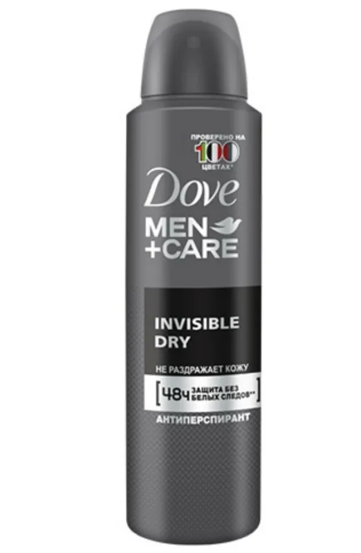 Мужской дезодорант-антиперспирант спрей DOVE Men+Care Invisible Dry