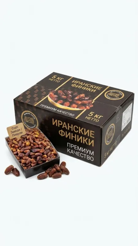 Финики Иран 5 кг упаковка 