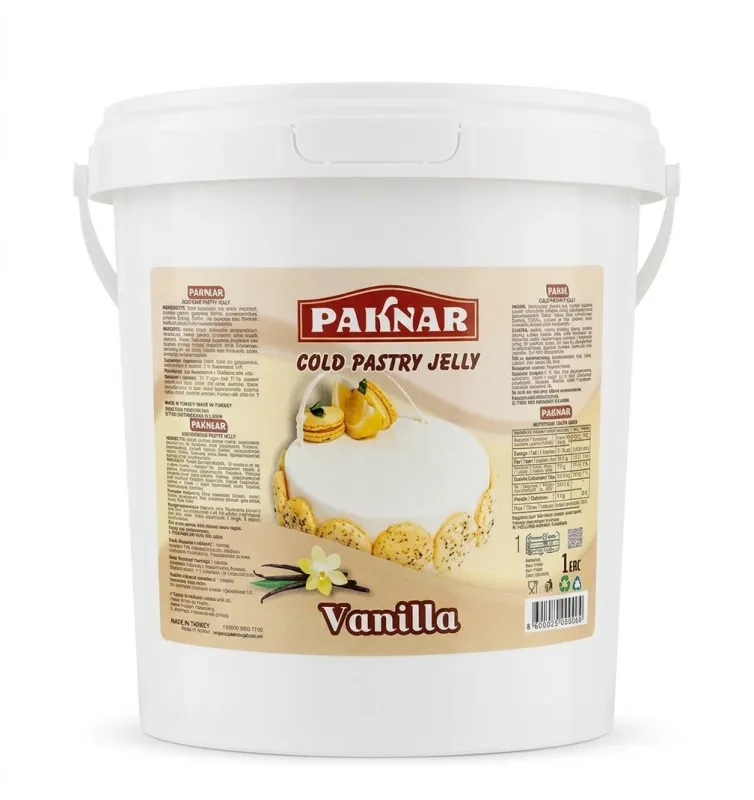 Кондитерский гелевый декор «Ваниль» PAKNAR Cold Pastry Jelly (1 кг)