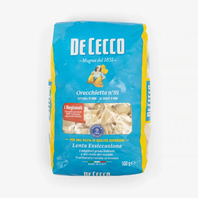 Макароны De Cecco Orecchiette 500 г
