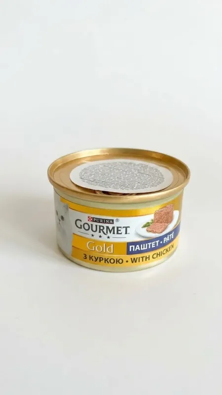 Purina Gourmet Gold — Паштет с курицей для кошек(85г)