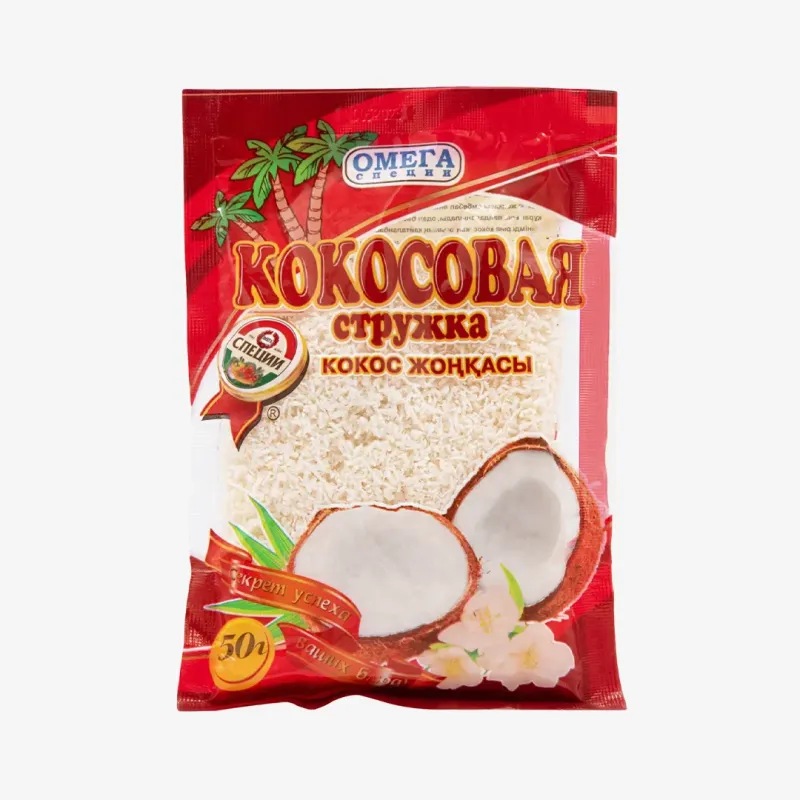 Кокосовая стружка Омега, 50 г