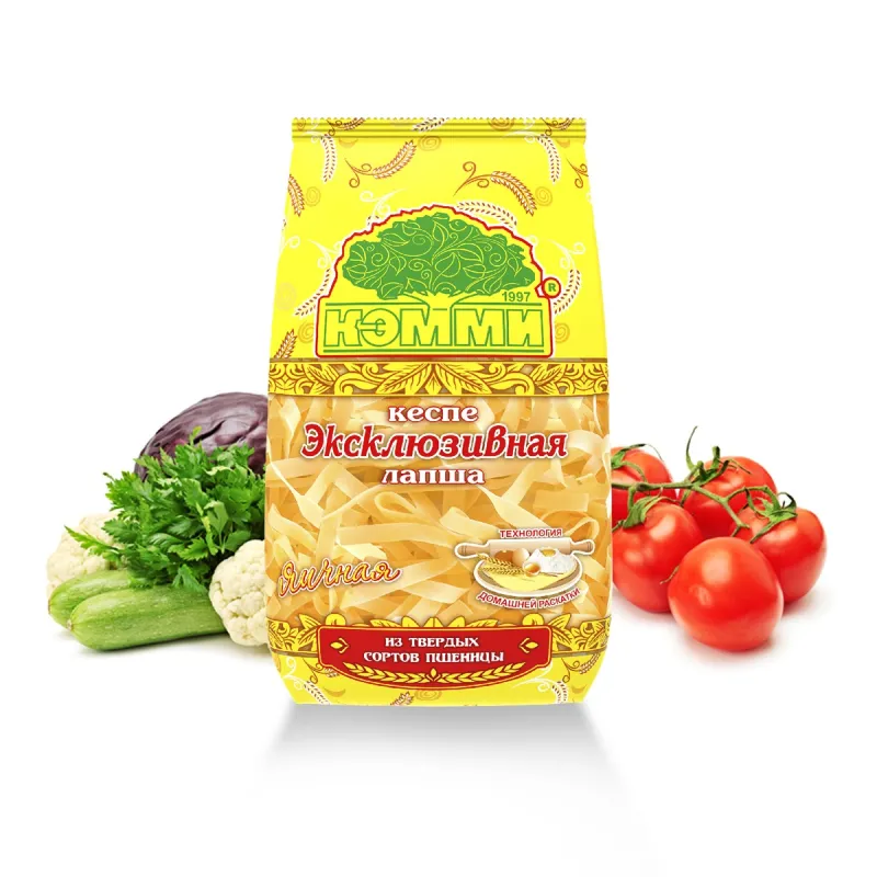 Лапша "Кэмми эксклюзивная яичная №6", 200гр