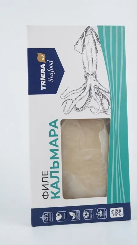 ФИЛЕ КАЛЬМАРА ЗАМОРОЖЕННОЕ — TRÍERA SEAFOOD