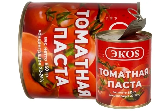 Томат.паста ЭКОS ж/б 850гр