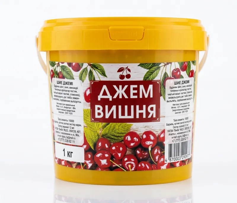 Джем «Вишня», ведро 1 кг