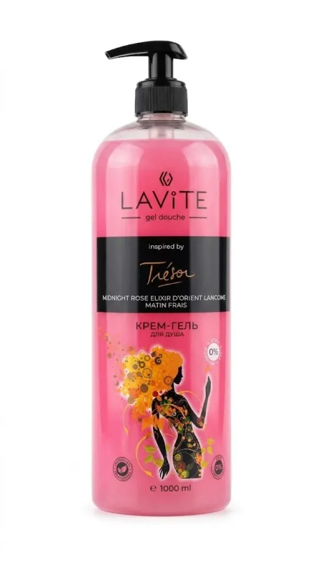 Lavite Gel Douche Trésor Midnight Rose 1000мл