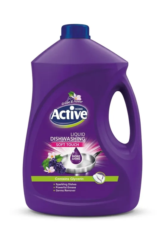Средство для мытья посуды Active виноград 3,5 л