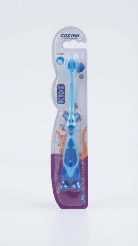 ДЕТСКАЯ ЗУБНАЯ ЩЕТКА COZYHH TOOTH BRUSH (СИНЯЯ, SOFT)