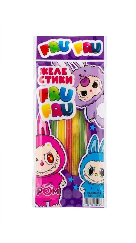 Желе стики Fru Fru «Сладкий дом», 70 г (6 шт х 11.5 г)