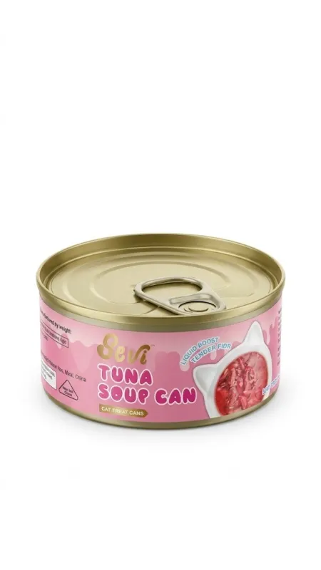 Sevi — Консервированный суп «Тунец» (Tuna Soup) для кошек (85г)