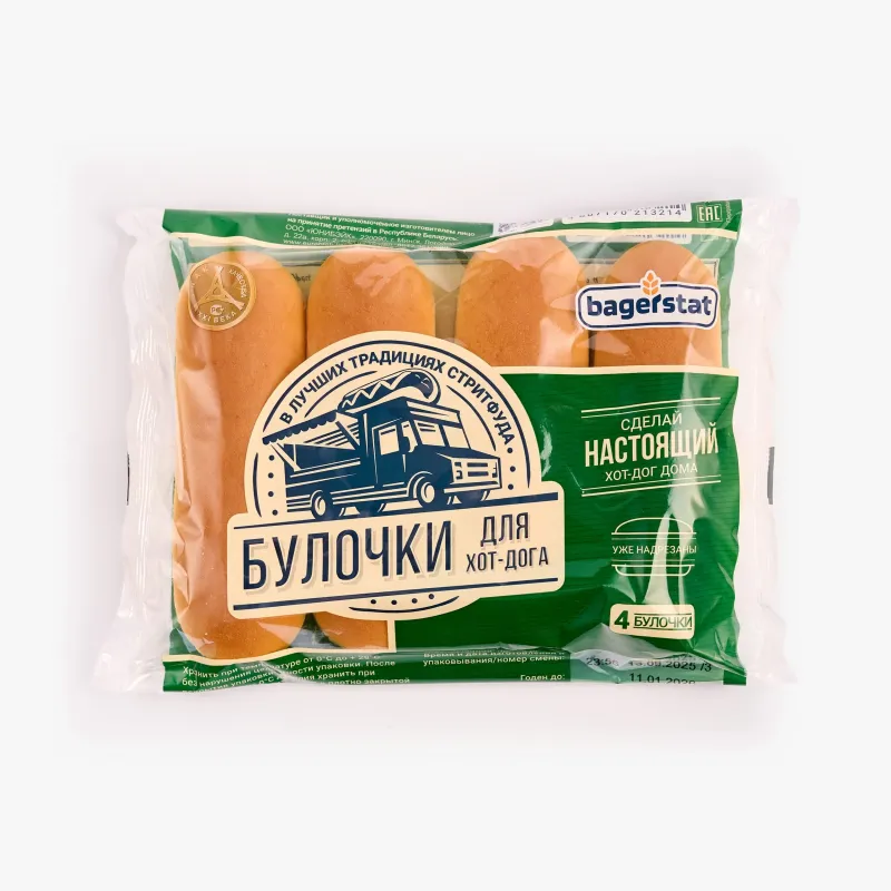 Булочка Bagerstat для хот-дога 240 г