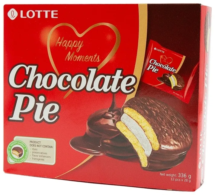 Печенье Lotte Chocolate Pie 336 г