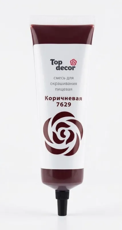 Пищевой краситель Top Decor Коричневый 7629, 100 г